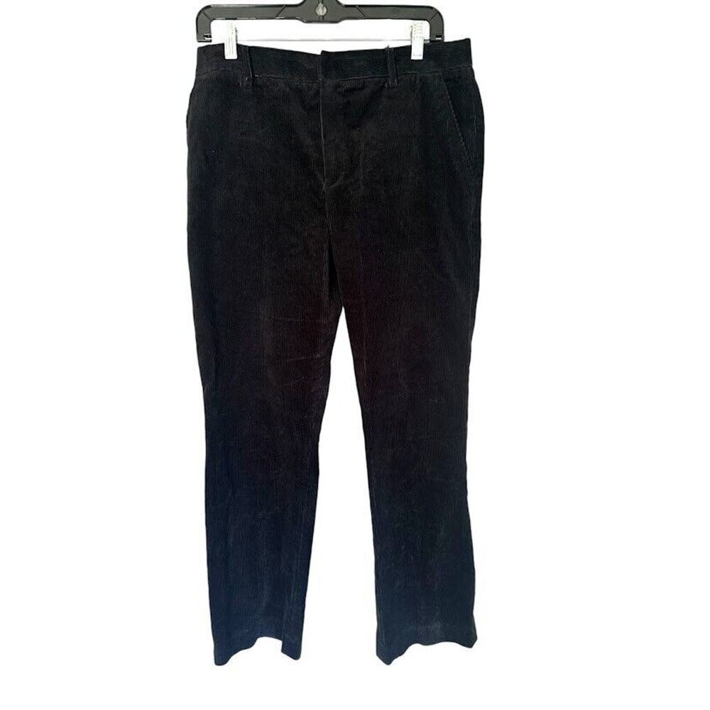 Vintage Lauren Ralph‎ Lauren Straight Leg Corduroy Jeans Pants Trousers Black 8